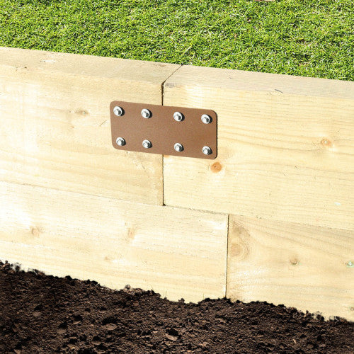 No.4718 Short Internal Sleeper Straight Flat Support Plate