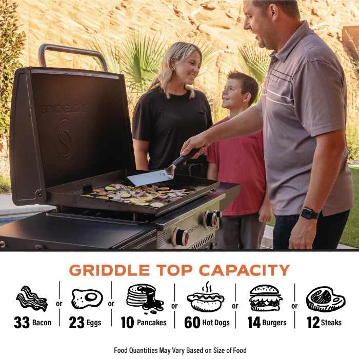 Blackstone 28" Griddle 2 Drawer Air Fryer