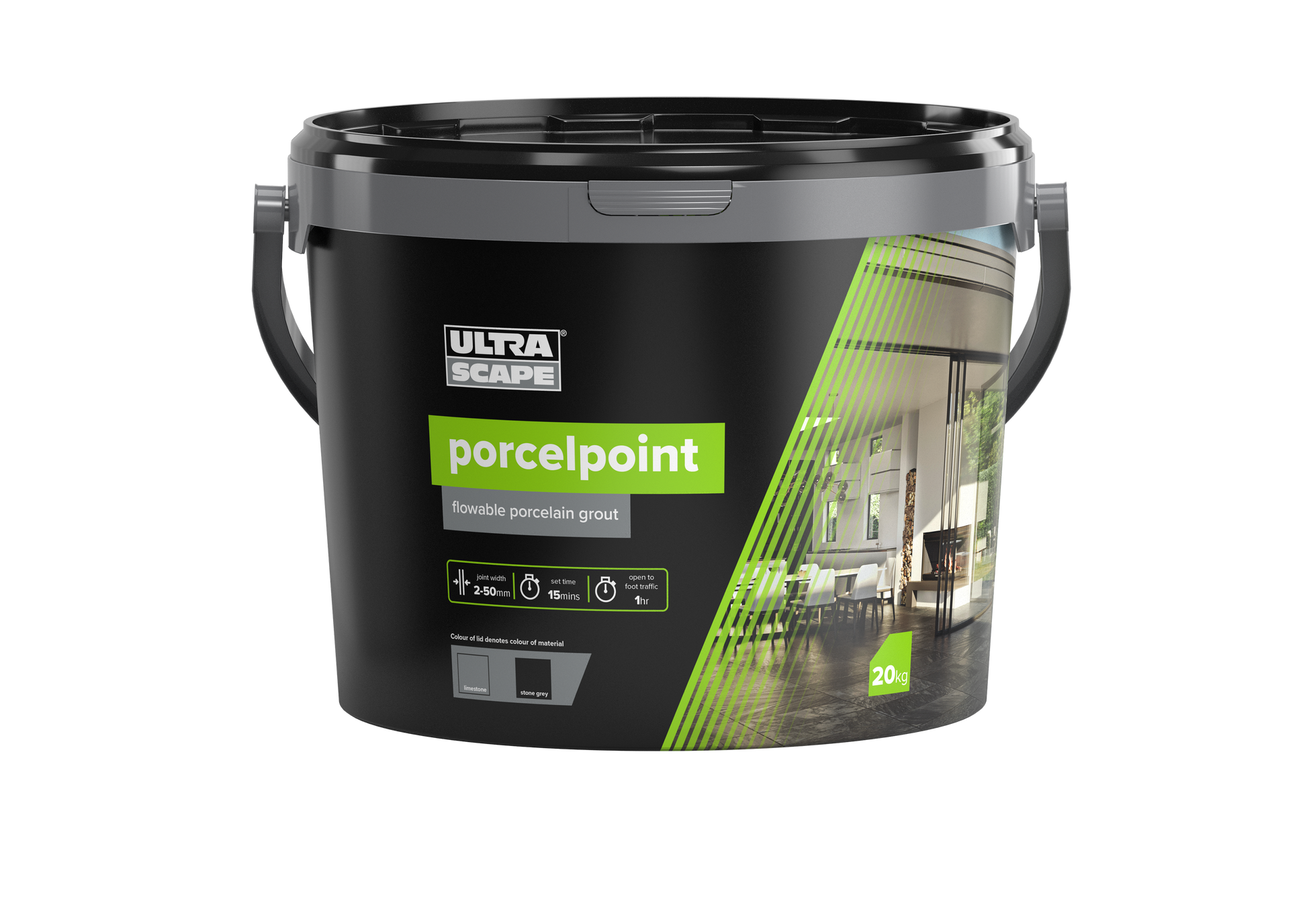 porcelpoint: porcelain flowable grout
