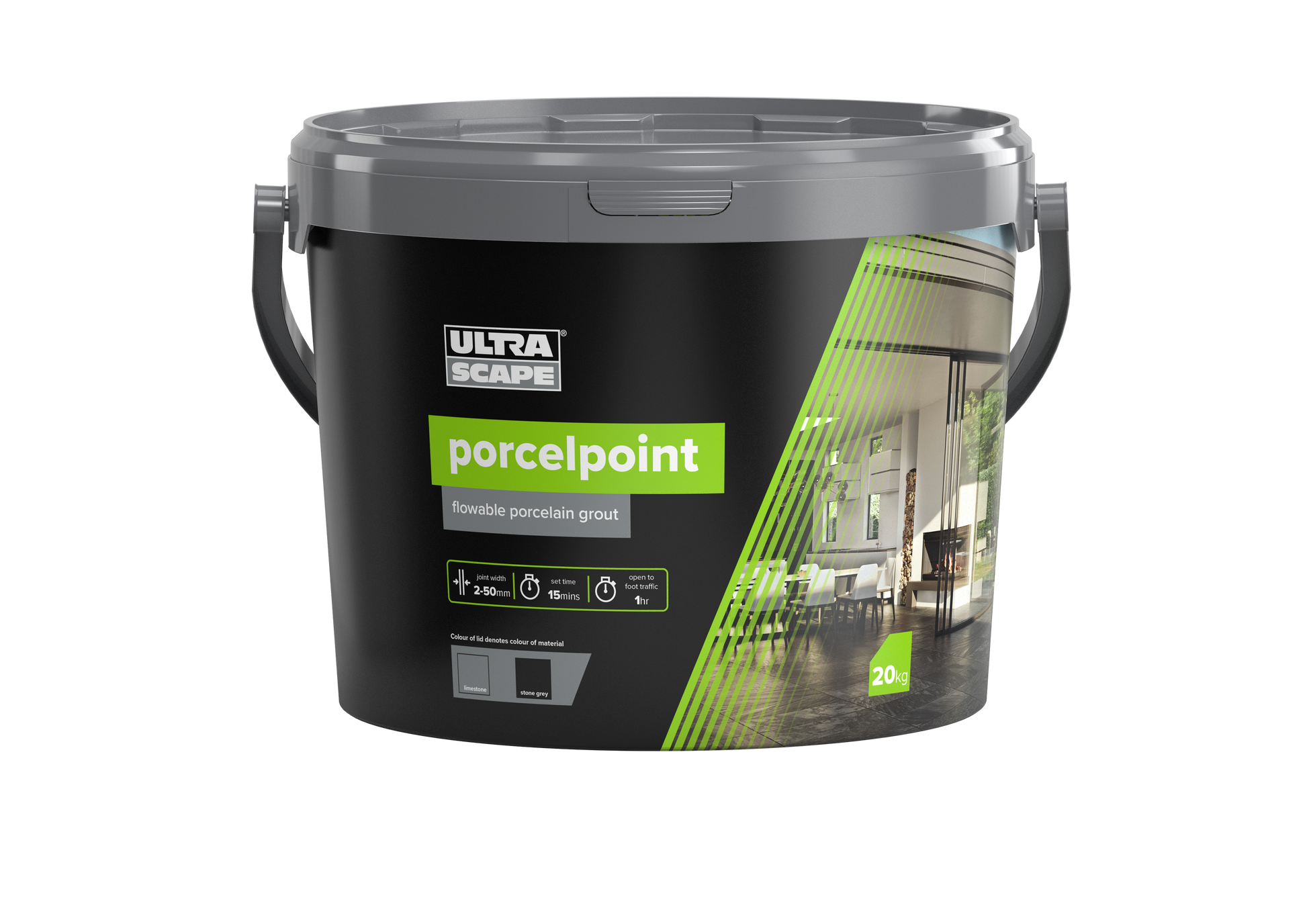 porcelpoint: porcelain flowable grout