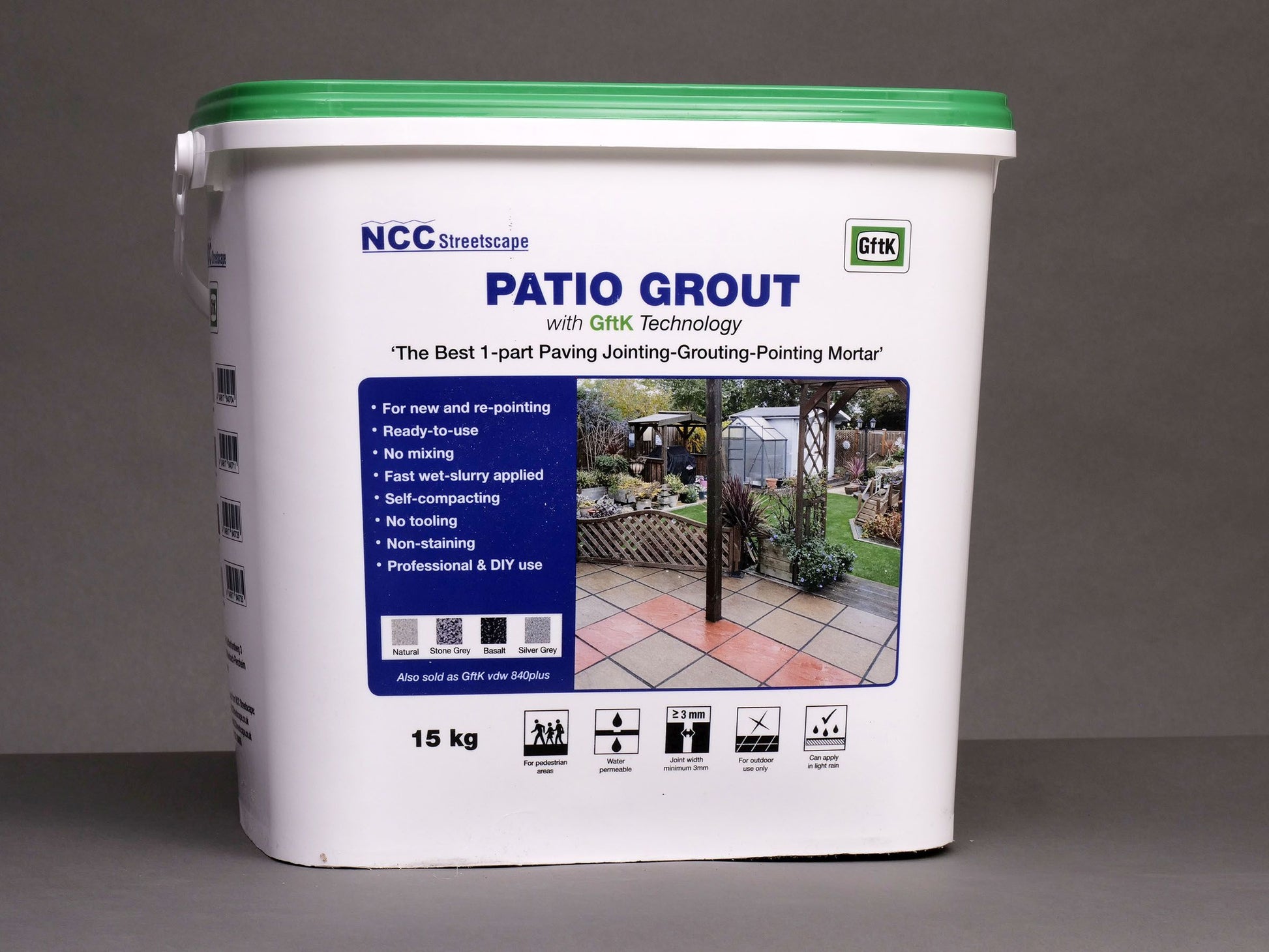 Patio Grout - with GftK Technology